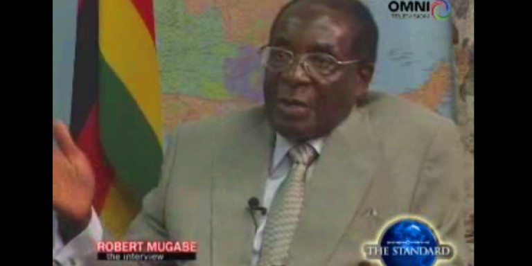 Robert Mugabe interview